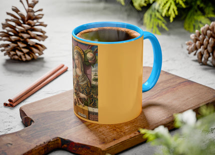 Madonna and Child by Carlo Crivelli Colorful Mugs (11oz, 15oz)