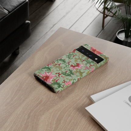 Flower Illustration by Owen Jones Phone Cases
