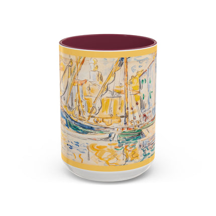 Saint-Tropez by Paul Signac Colorful Mugs (11oz, 15oz)