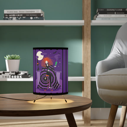 Mystic Elegance Tripod Lamp