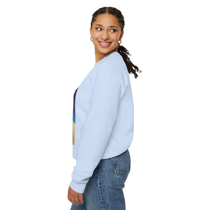 Moonlit Pirate Halloween Unisex Heavy Blend™ Crewneck Sweatshirt