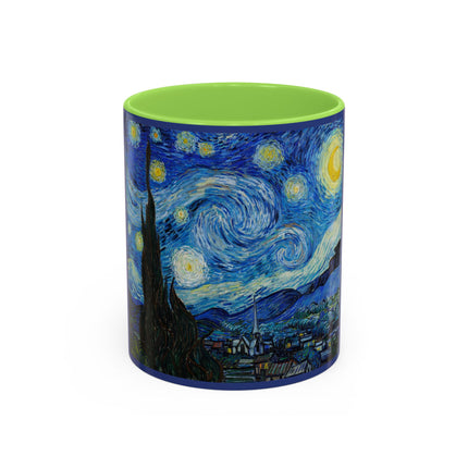 The Starry Night by Vincent Van Gogh Colorful Mugs (11oz, 15oz)