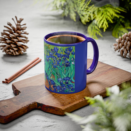 Irises by Vincent Van Gogh Colorful Mugs (11oz, 15oz)