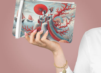 Ladies by the Quiet Sea Clutch Bag