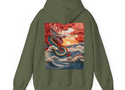 Stormbound Dragon – Heavy Blend™ Hooded Sweatshirt