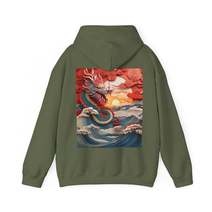 Stormbound Dragon – Heavy Blend™ Hooded Sweatshirt