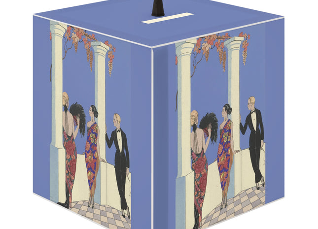 Le goût des châles by George Barbier Light Cube Lamp