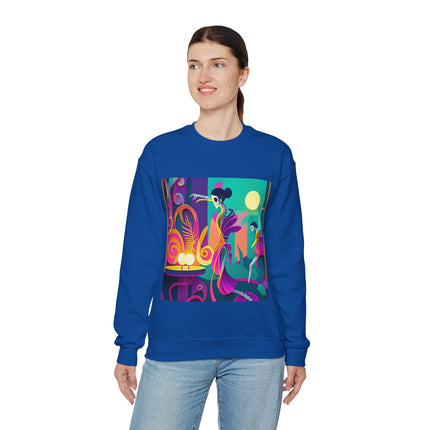 Dance of the Skeleton Ballerinas Unisex Heavy Blend™ Crewneck Sweatshirt