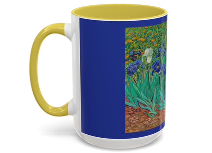 Irises by Vincent Van Gogh Colorful Mugs (11oz, 15oz)
