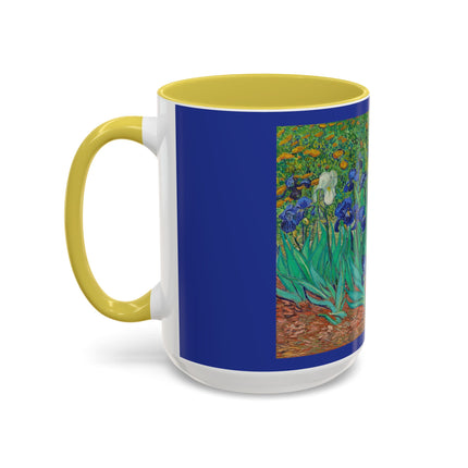 Irises by Vincent Van Gogh Colorful Mugs (11oz, 15oz)