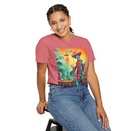 Skeleton Crew of the Misty Seas Unisex Garment-Dyed T-shirt