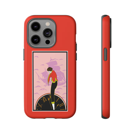 Woman Waiting for her Beloved at 1:59 by Kobayashi Kaichi Phone Case
