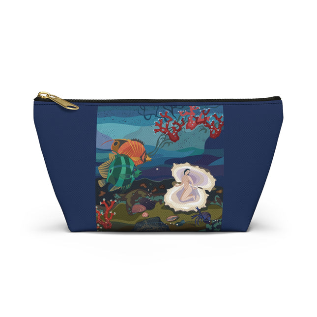 Ocean Pearl Siren Cosmetic Bag – Mystical Mermaid & Marine Enchantment