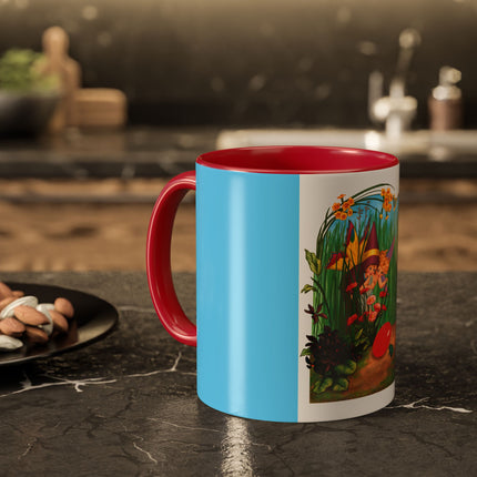 Spring Fairies & Floral Delights Colorful Mugs (11oz, 15oz)