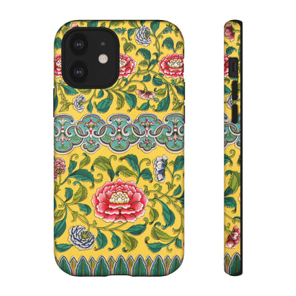 Chinese Floral Illustration by Owen Jones Phone Cases