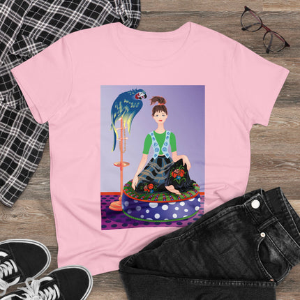 Colors of Serenity Women's Midweight Cotton Tee