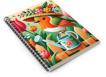 The Little Garden Tender Spiral Notebook - Ruled Line