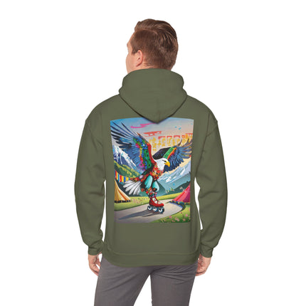 Eagle Skater – Heavy Blend™ Hooded Sweatshirt