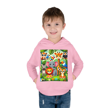 Jungle Friends Parade Toddler Pullover Fleece Hoodie