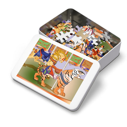 Carousel Splendor Jigsaw Puzzle (30, 110, 252-Piece)