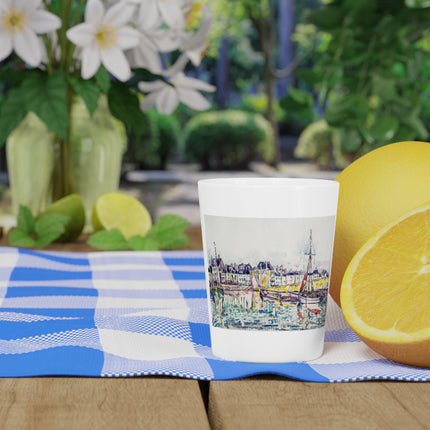 Le Croisic by Paul Signac Ceramic Shot Glass
