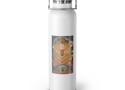 June & Pearl, Alexandrite (from the Gem Series) by Sofia Chiostri Copper Vacuum Insulated Bottle, 22oz