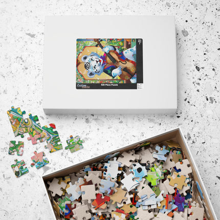 Melodies of the Snow Lion Cub Puzzle (110, 252, 520, 1014-piece)