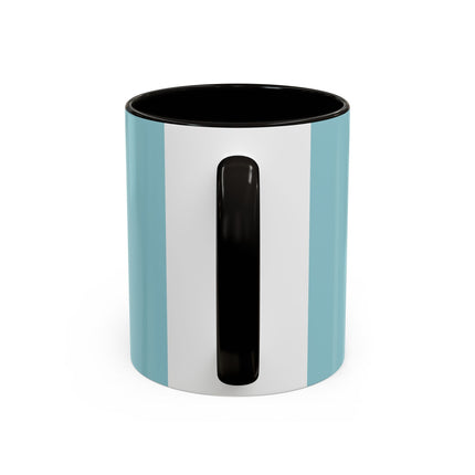 The Lady Of The Coral Parasol Colorful Mugs – Art Deco Coastal Elegance