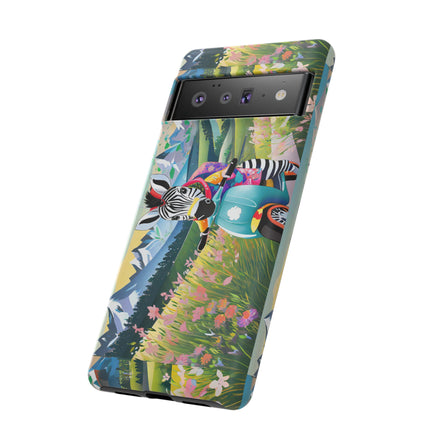 Stripes on Wheels Phone Cases