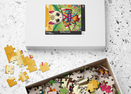 Samurai Kitten Spiral Puzzle (110, 252, 520-piece)
