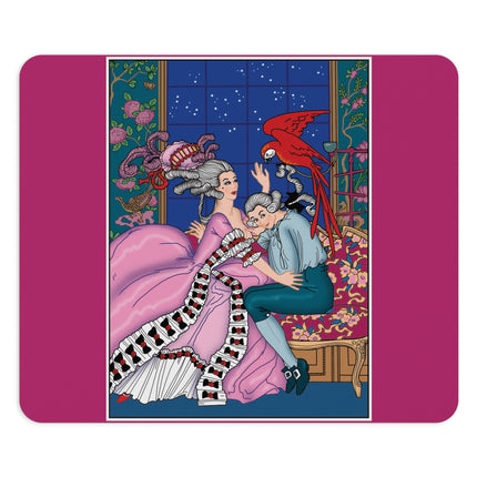 The Jealous Parrot by George Barbier Mouse Pad