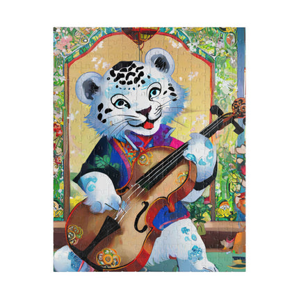 Melodies of the Snow Lion Cub Puzzle (110, 252, 520, 1014-piece)