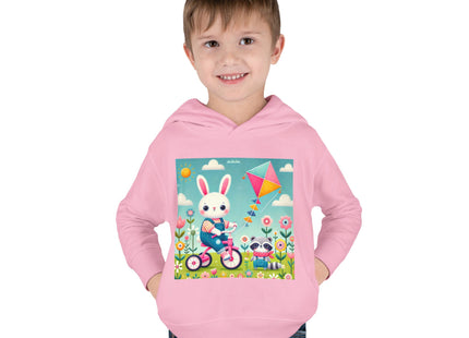 Breezy Meadow Ride Toddler Pullover Fleece Hoodie