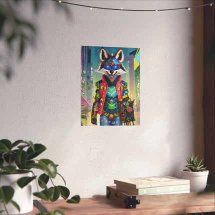 Cyber Hyena Fine Art Posters