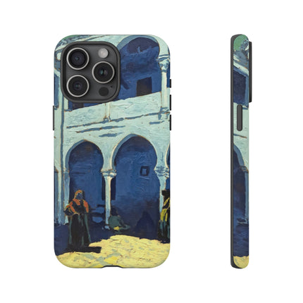 Courtyard of Moroccan Riad by George Gaudion Phone Cases
