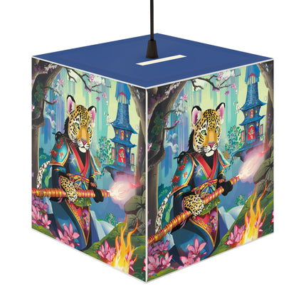Cyberpunk Leopard Light Cube Lamp