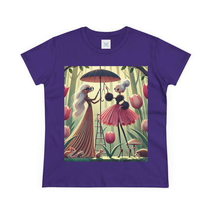 Under the Tulip Parasol Cotton Tee