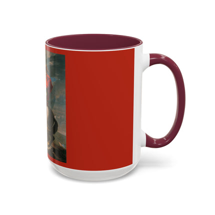 Napoleon Crossing the Alps by Jacques-Louis David Colorful Mugs (11oz, 15oz)