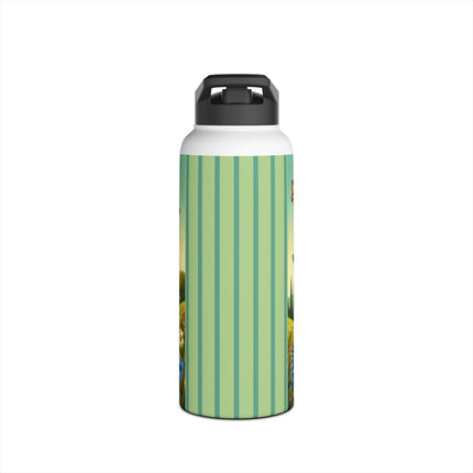 Rabbit Gladiator Stainless Steel Water Bottle, Standard Lid