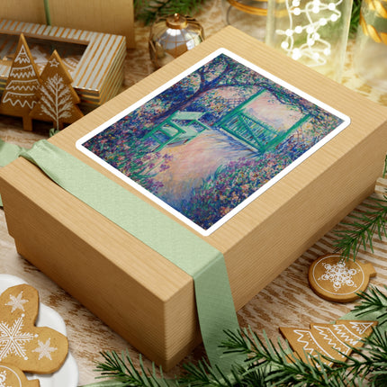 The Artist’s Garden (The Green Chair) by Theodore Earl Butler Kiss-Cut Stickers (4 Sizes)