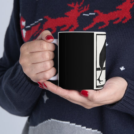 A Lame Marabou by Samuel Jessurun de Mesquita Ceramic Mug 11oz