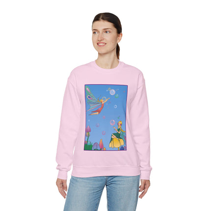 Blossoming Fairy Magic Unisex Heavy Blend™ Crewneck Sweatshirt