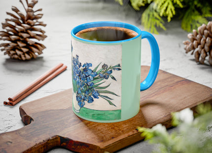 Irises by Vincent Van Gogh Colorful Mugs (11oz, 15oz)