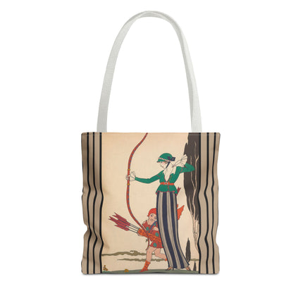 L'Arc Rouge by George Barbier Tote Bag
