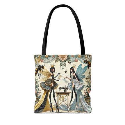 The Quiet Work of Fairies Tote Bag – Enchanted Atelier & Gentle Magic