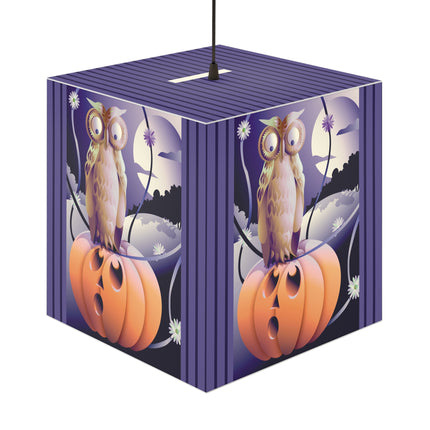 The Startled Pumpkin Light Cube Lamp