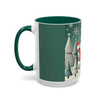 Santa's Joyful Night Colorful Mugs (11oz, 15oz)