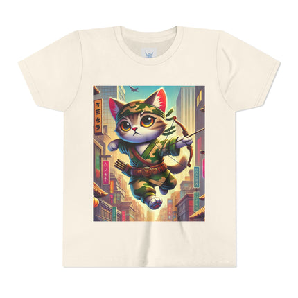 Archer Cat Youth Short Sleeve Tee