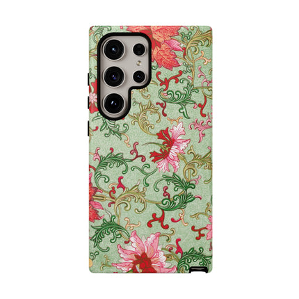 Flower Illustration by Owen Jones Phone Cases
