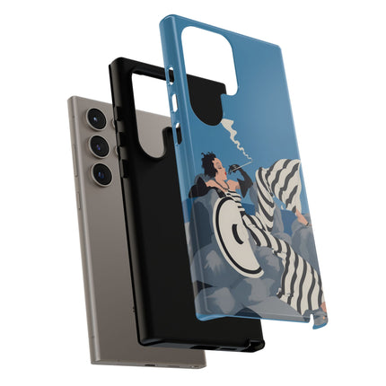 Art Deco Smoker Phone Case – Glamorous Lounging & Timeless Allure